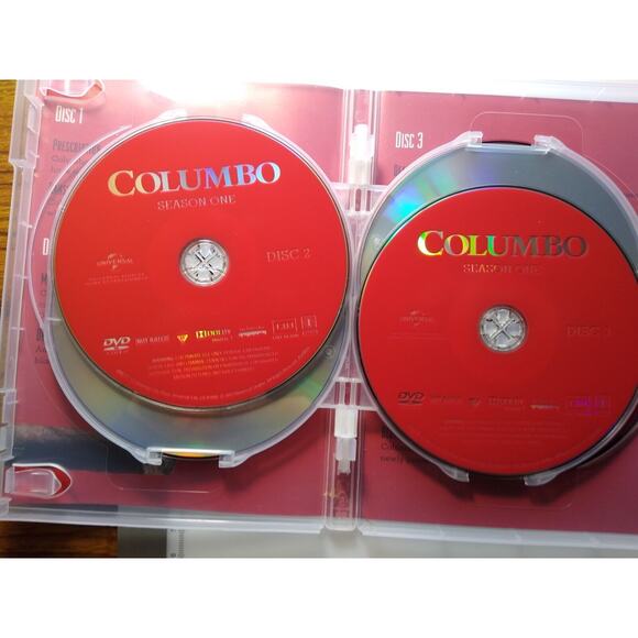 Columbo Season One DVD, 1971 Drama Cops Police Crime Murder Peter Falk Detective - Picture 4 of 6